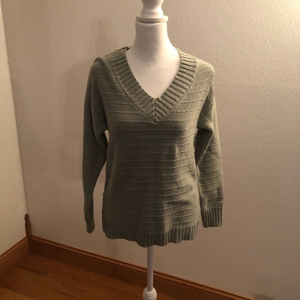 Westport sage green sweater